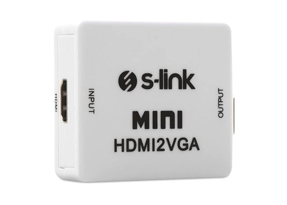 S-link SL-HVC10 HDMI to VGA + Audio Çevirici ürün görseli 1