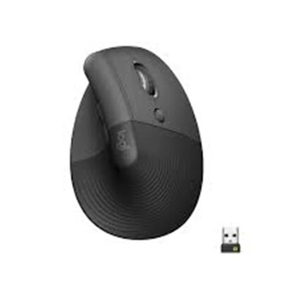 Logitech 910-006473 Lift Kablosuz Ergonomik Dikey Siyah Mouse ürün görseli 1