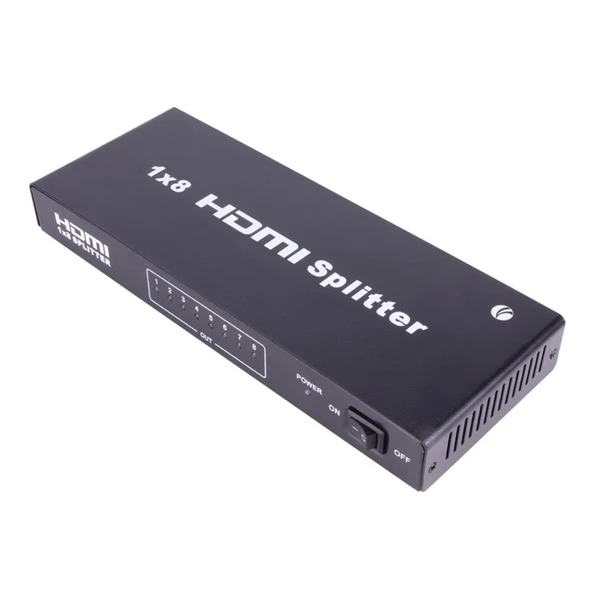 Vcom DD418A 1-8 Port 1.4V 3D Metal Hdmi Splitter ürün görseli 1