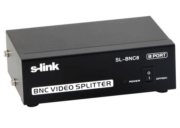 S-link SL-BNC8 8 ports BNC Splitter ürün görseli 1
