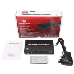 Vcom DD433 3-1 Port 1.4V 3D Metal Hdmi Switch - Resim 4