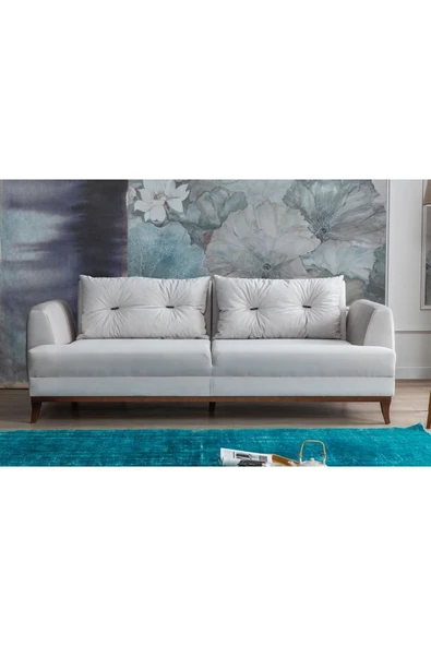 Perla Sofa   PARİS YATAKLI KANEPE KREM - Resim 2