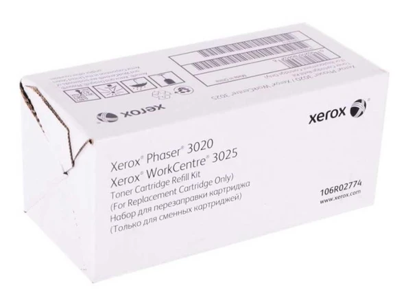 Xerox 106R02774 Phaser 3020-3025 Tnr Refill Kit 1500syf Toner TozuXerox Phaser ürün görseli 1