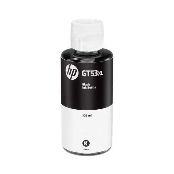 HP 1VV21AE Black Siyah Şişe Mürekkep (GT53XL) ürün görseli 1