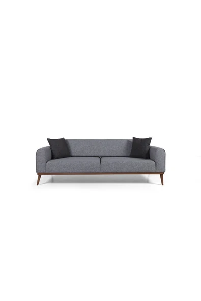 Perla Sofa   SENECA YATAKLI KANEPE KETEN AÇIK GRİ ürün görseli 1