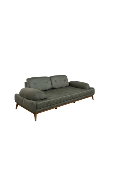 Perla Sofa   Nelson Üçlü Koltuk Bora Yeşil - Resim 5