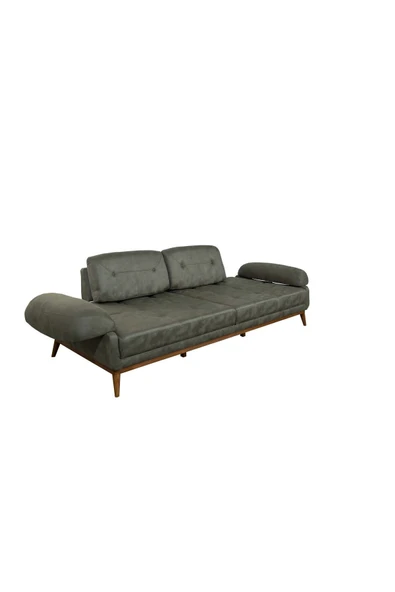 Perla Sofa   Nelson Üçlü Koltuk Bora Yeşil - Resim 4