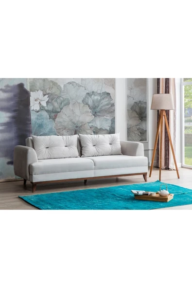 Perla Sofa   PARİSS YATAKLI KANEPE KREM ürün görseli 1