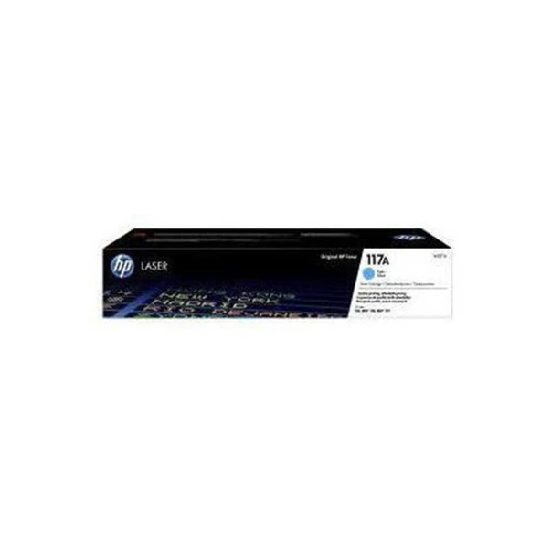 HP 117A Cyan Mavi 700 Sayfa Toner W2071A ürün görseli 1