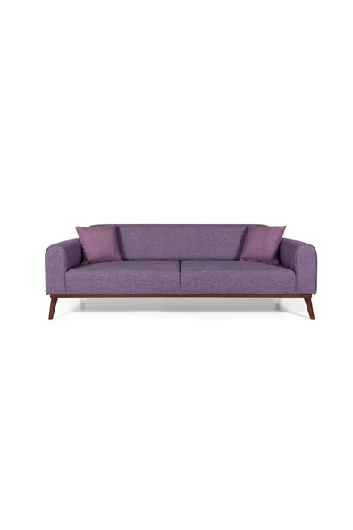 Perla Sofa   SENECA KETEN KOLTUK TAKIMI, MOR - Resim 5