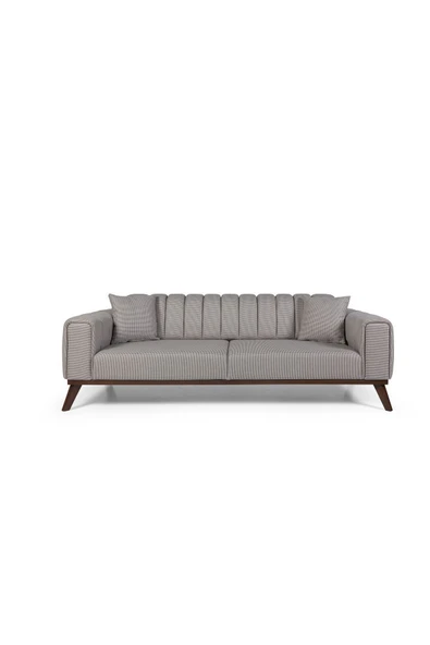 Perla Sofa   VELAR YATAKLI KANEPE KETEN AÇIK KAHVE KAZAYAĞI ürün görseli 1