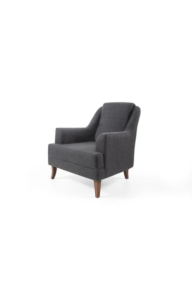 Perla Sofa   Madrid Berjer Keten Antrasit - Resim 3