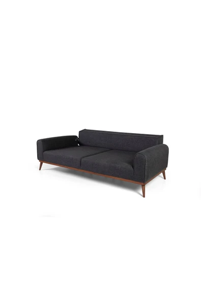 Perla Sofa   SENECA KETEN KOLTUK TAKIMI, ANTRASİT - Resim 2