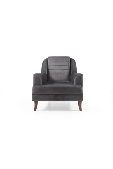 Perla Sofa   Madrid Berjer Babyface Antrasit - Resim 2