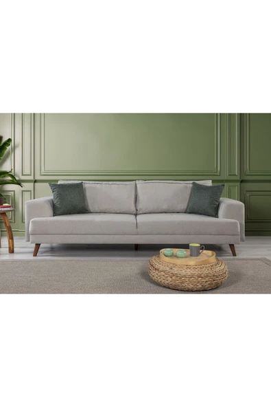 Perla Sofa   NOBİS YATAKLI KANEPE KETEN KREM ürün görseli 1