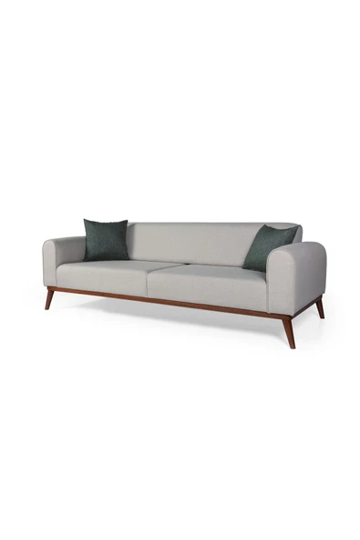 Perla Sofa   SENECA KETEN KOLTUK TAKIMI, KREM - Resim 5