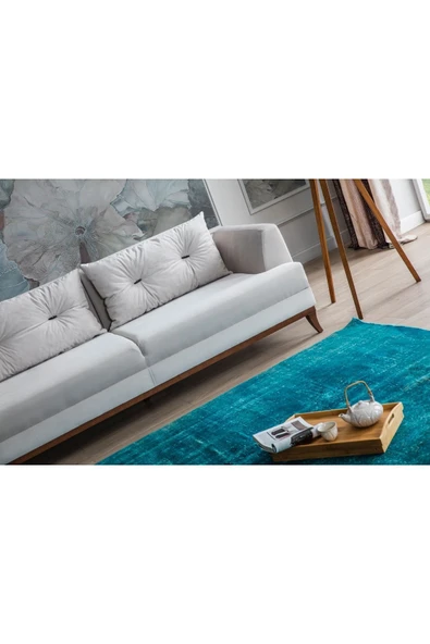 Perla Sofa   PARİS YATAKLI KANEPE KREM - Resim 3