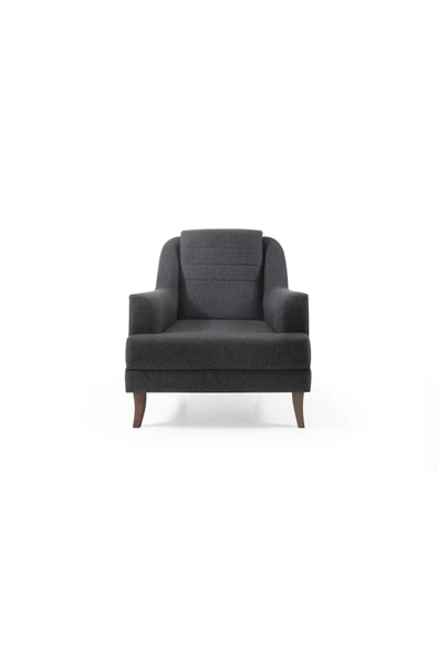 Perla Sofa   Madrid Berjer Keten Antrasit - Resim 2