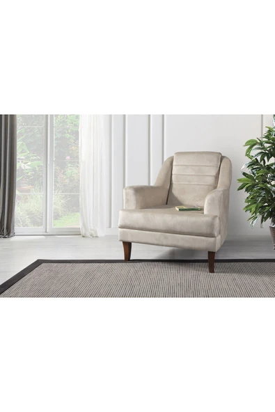 Perla Sofa   Madrid Berjer Babyface Krem ürün görseli 1