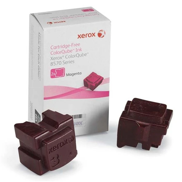 Xerox 108R00937 Phaser 8570-8580 SolidInk Magenta Kırmızı 2 Stick ürün görseli 1