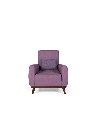 Perla Sofa   SENECA KETEN KOLTUK TAKIMI, MOR - Resim 7