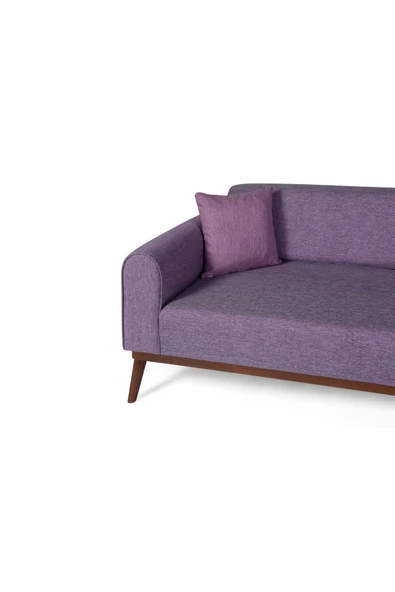 Perla Sofa   SENECA KETEN KOLTUK TAKIMI, MOR - Resim 6