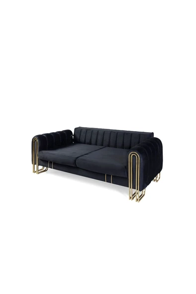 Perla Sofa   VALES KOLTUK TAKIMI ANTRASİT - Resim 2
