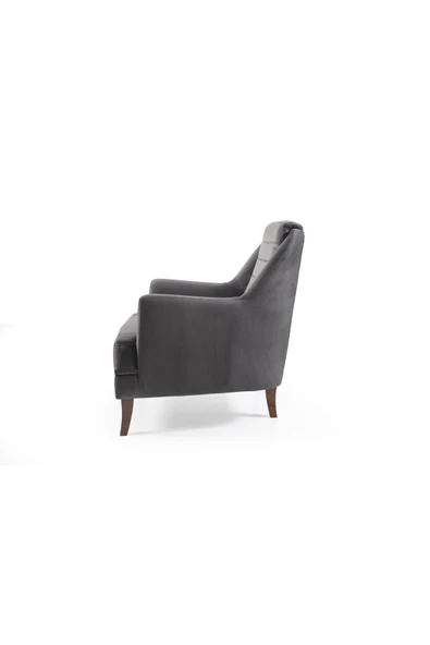 Perla Sofa   Madrid Berjer Babyface Antrasit - Resim 3