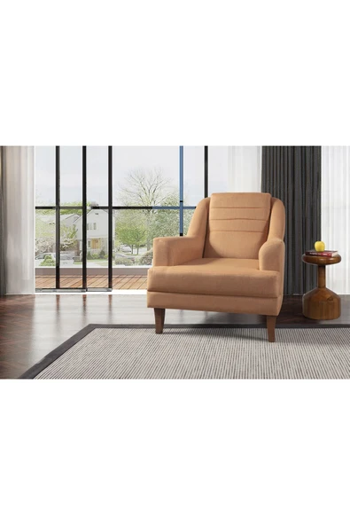 Perla Sofa   Madrid Berjer Keten Hardal ürün görseli 1