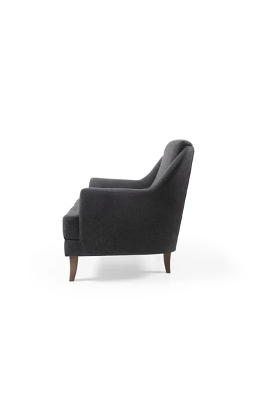 Perla Sofa   Madrid Berjer Keten Antrasit - Resim 4
