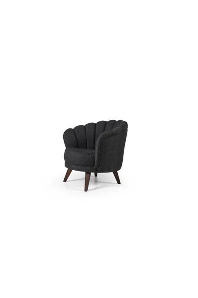 Perla Sofa   VELAR BERJER KETEN ANTRASİT - Resim 2