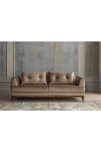Perla Sofa   PARİS YATAKLI KANEPE VİZON - Resim 2