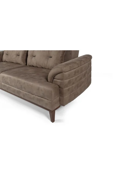 Perla Sofa   Madrid Koltuk Takımı Bora Kahve - Resim 7