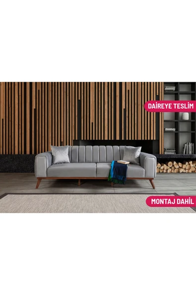 Perla Sofa   VELAR YATAKLI KANEPE BABYFACE AÇIK GRİ ürün görseli 1
