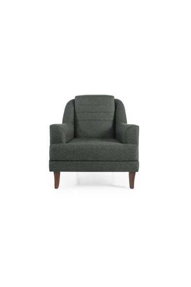 Perla Sofa   Madrid Berjer Keten Yeşil - Resim 2