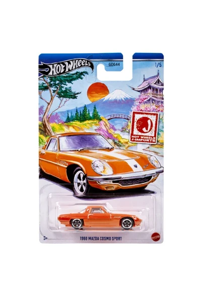 Hot Wheels Temalı J-Imports 1968 Mazda Cosmo Sport HWR57 HRT00 ürün görseli 1