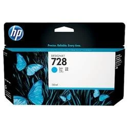 HP 728 Cyan Mavi 130ML Plotter Kartuşu F9J67A - Resim 2