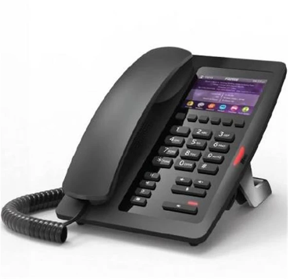 Fanvil H5 Renkli Ekran PoE Ip Masaüstü Siyah Telefon ürün görseli 1