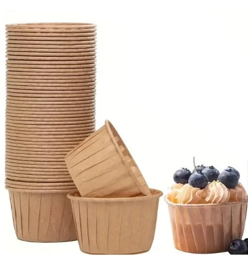 Cupcake/Muffin /Suffle Kek Kapsülü Kraft 50 Li ürün görseli 1