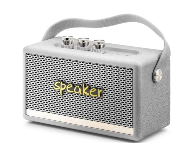 Hadron KILBURN3 Beyaz Bluetooth Nostalji Speaker168-103-72MM ürün görseli 1