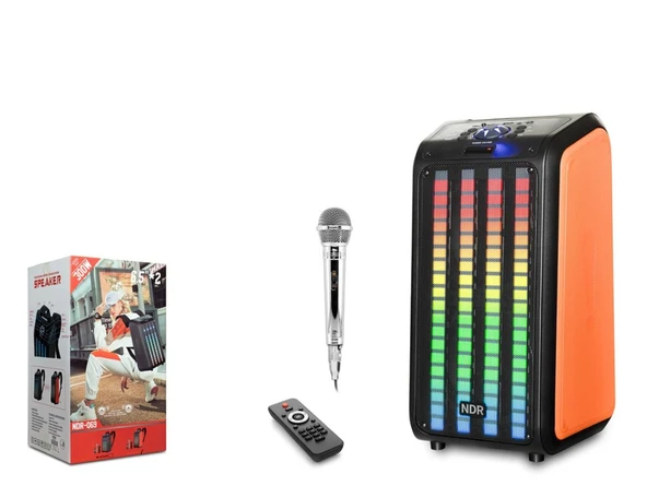 NDRQ69 FM Usb-Ledsw-Auxin 300W Müzik Çalar ürün görseli 1