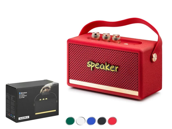Hadron KILBURN3MAVİ Bluetooth Nostalji Speaker168-103-72MM ürün görseli 1