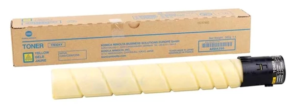 Konica Minolta TN-324Y Yellow Sarı Orjinal Fotokopi Toneri Bizhup C258-308-368 26.000 Sayfa ürün görseli 1