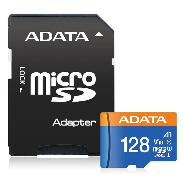 Adata 128GB Premier microSDXC Card with Adapter UHS-I Class10 V10 Hafıza Kartı ürün görseli 1