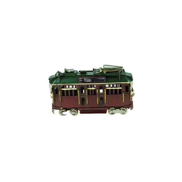 Dekoratif Metal Tramway Klasik 20 Cm - Resim 2