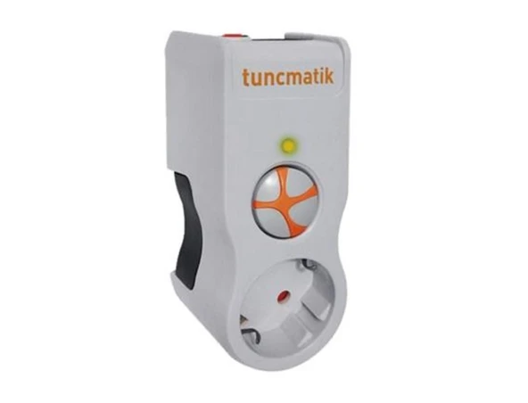 Tunçmatik TSK19019 Enerji Koruma Powersurge 1'li Beyaz Priz 1050 JOULE ürün görseli 1