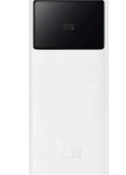 Baseus Star PB 30KmAh 22.5W Kablo 0.3m Beyaz (PPXJ080102) ürün görseli 1