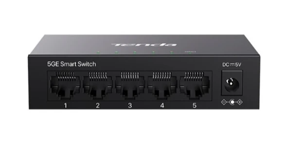 Tenda TEG2205D 5 Port 10-100-1000 Switch Cloud Yönetilebilir Çelik Kasa Switch ürün görseli 1