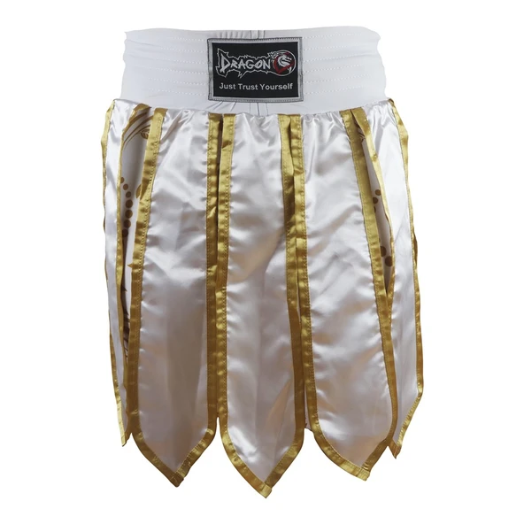 DragonDo MT3031 Muay Thai Kick Boks Şortu Taytlı Püsküllü Şort ürün görseli 1