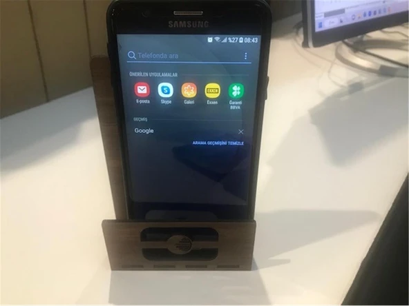 Megatech Ahşap Telefon Tutucu - Resim 2